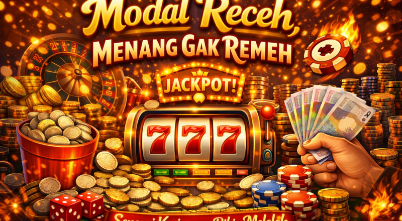 Modal Receh, Menang Gak Remeh: Sensasi Kasino SLOTMANTAP yang Bikin Meleleh