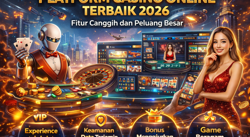 Platform Casino Online Terbaik 2026: Fitur Canggih dan Peluang Besar